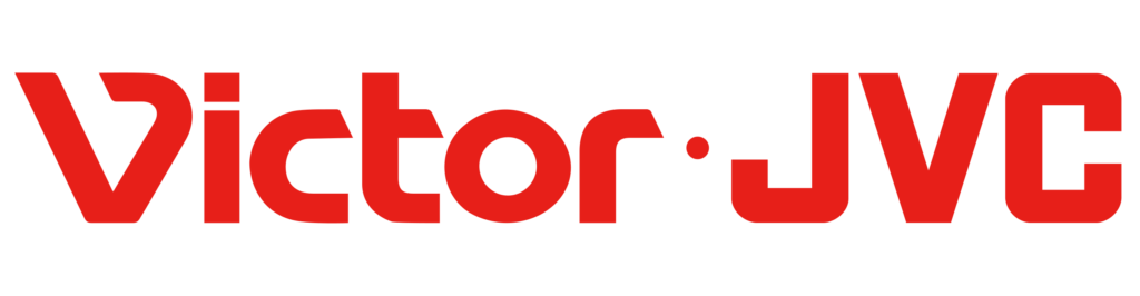 Logo de JVC, fabricant du format méconnu VHD.