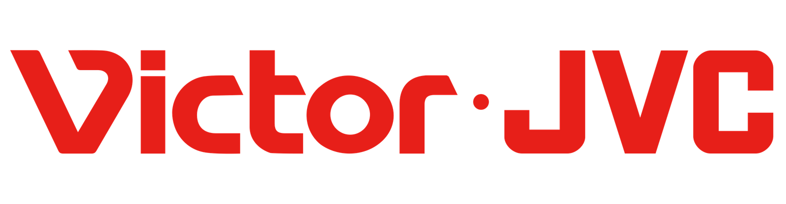 Logo de JVC, fabricant du format méconnu VHD.