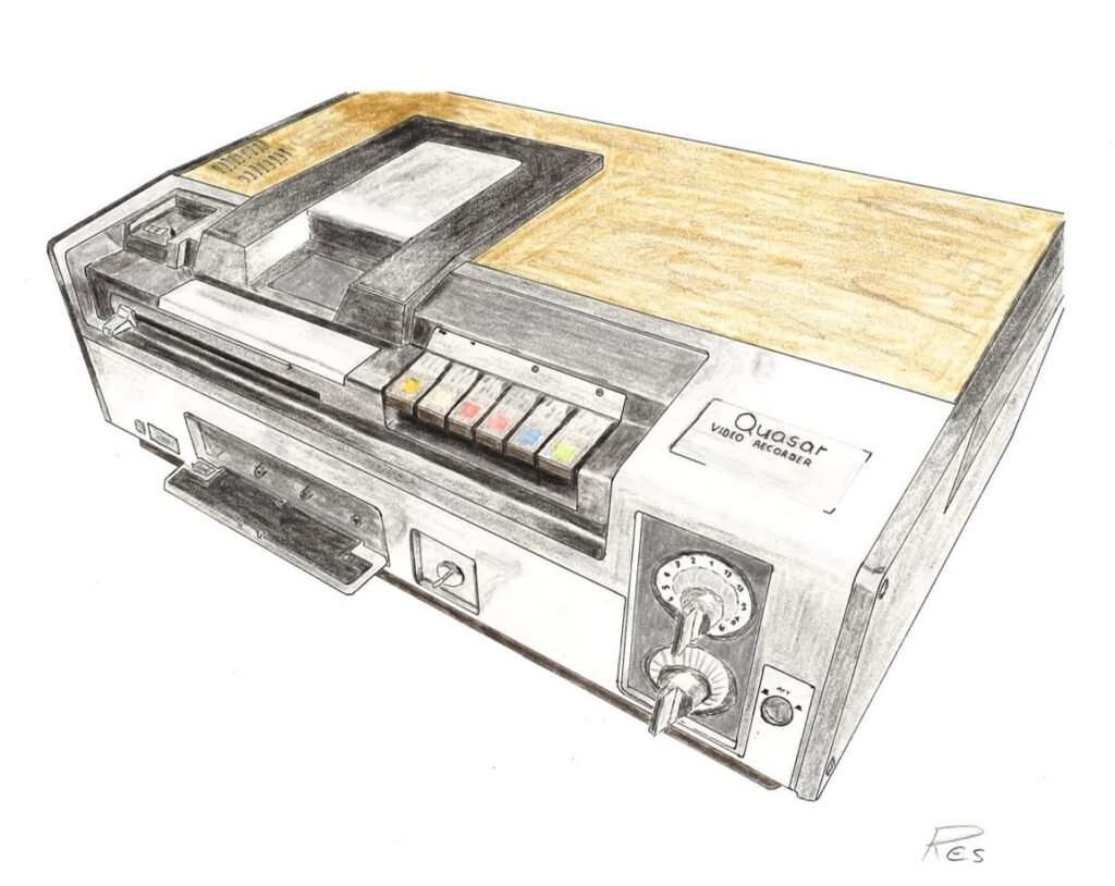 Magnétoscope VX de Quasar.